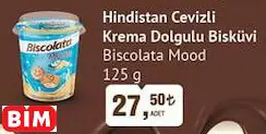 BİSCOLATA MOOD HİNDİSTAN CEVİZLİ KREMA DOLGULU BİSKÜVİ